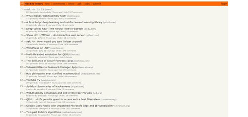 Hacker News - Websites Every Developer Should Visit