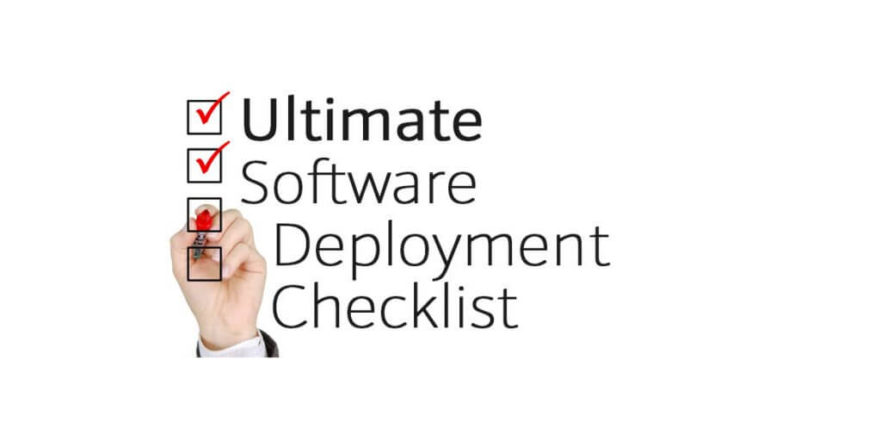 software deployment tips