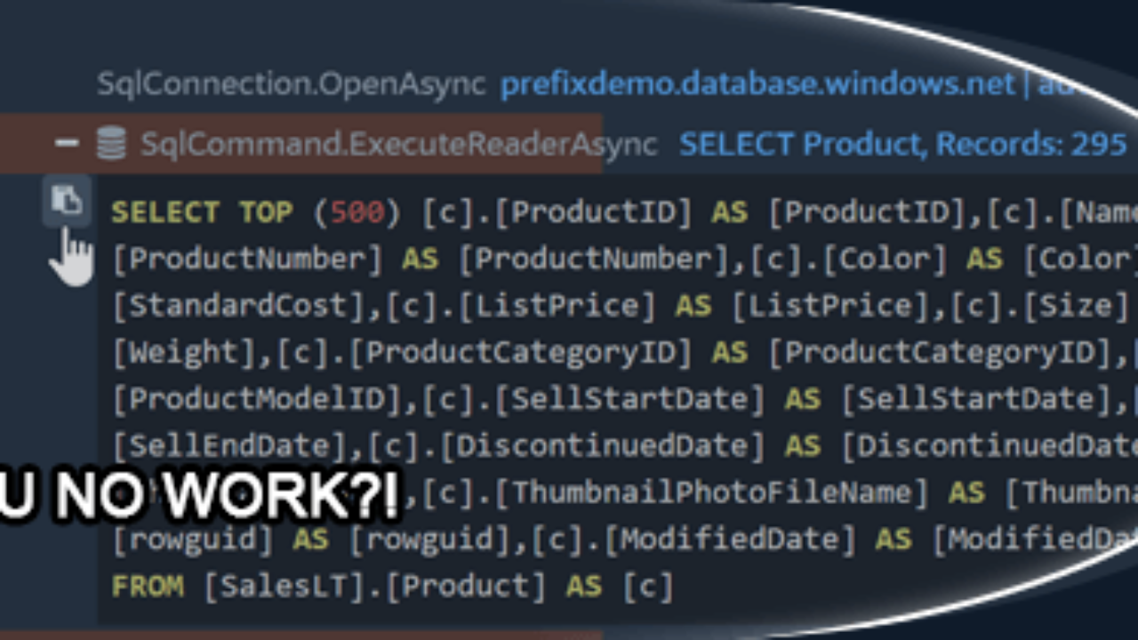 View Sql Queries From Your Code With Prefix Stackify