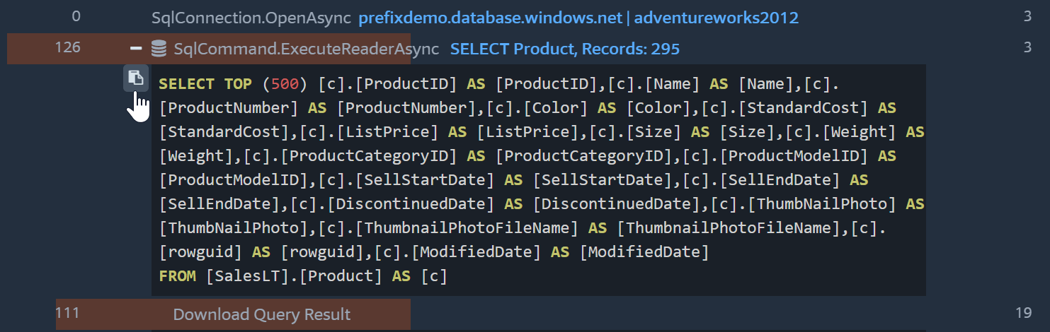 stackify-prefix-view-sql-query