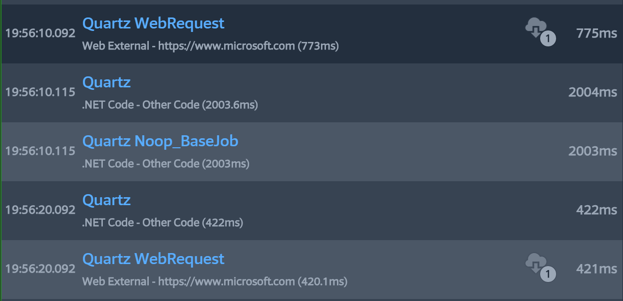 quartzcode example