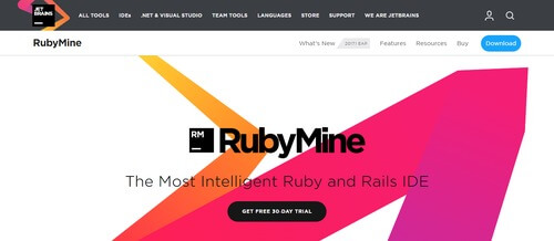 rubymine rails