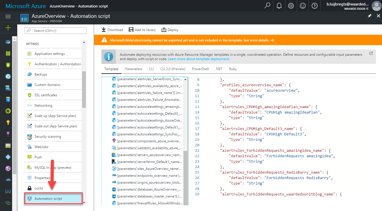 azure-portal-tips-arm