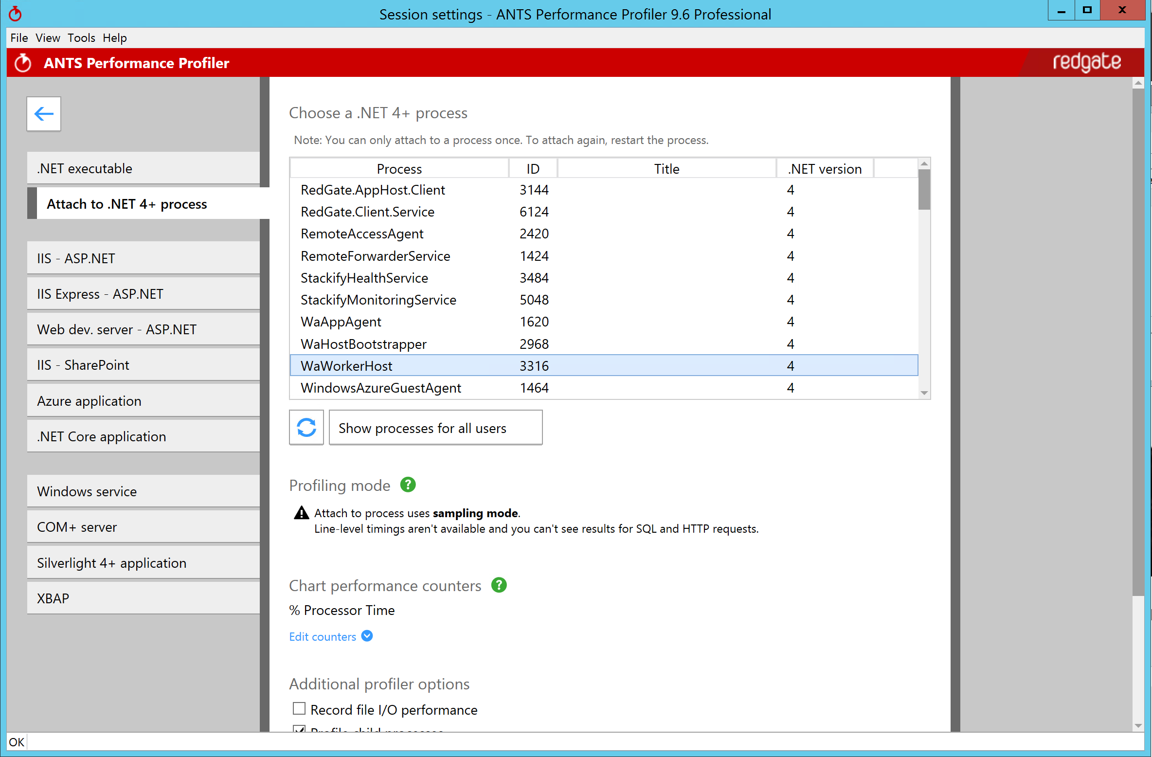 ANTS Performance Profiler