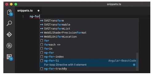 visual studio extensions loops