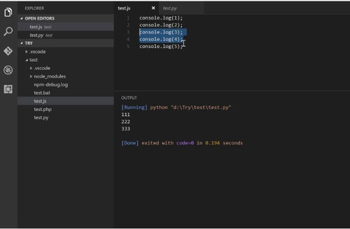 python in visual studio 2017