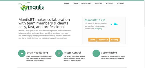 Mantis Bug Tracker