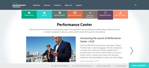 Performance Center from HP