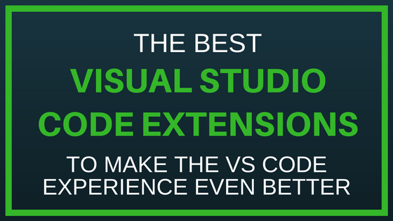 awesome visual studio extensions