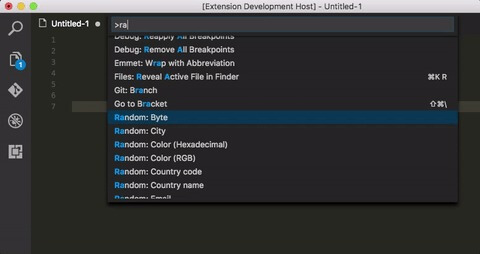 vscode-random