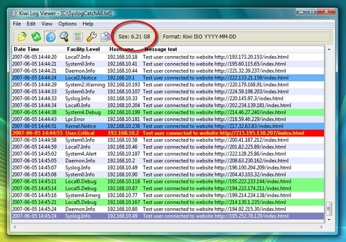 kiwi syslog server screenshot 12384