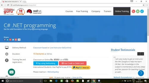 C# .NET Programming