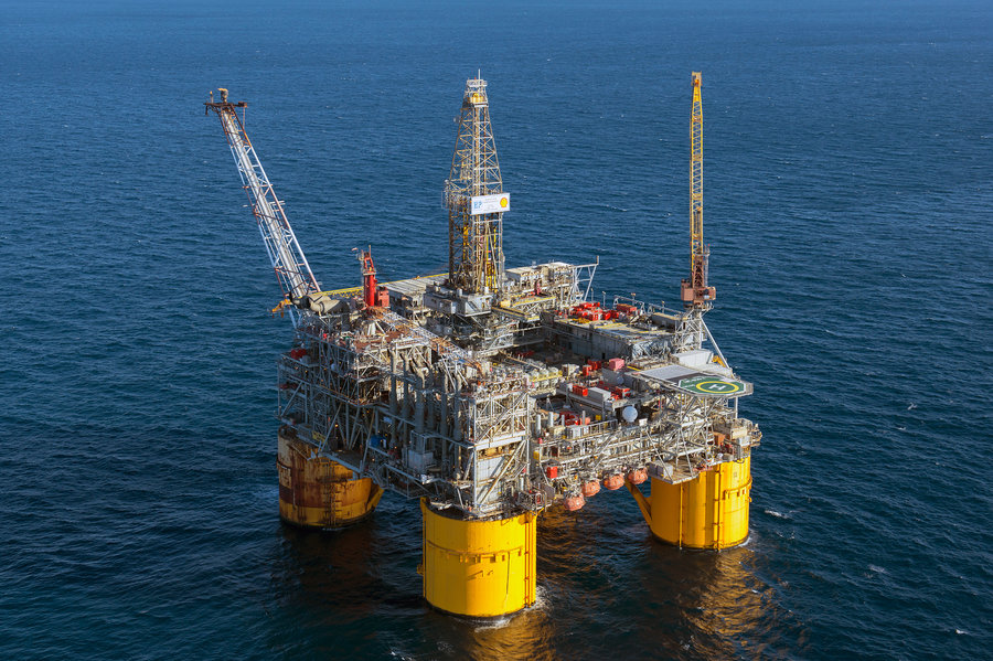 The Shell Ursa Platform Rig is located 130 miles southeast of New Orleans in the Gulf of Mexico. Rigs like this will rely on edge computing for local data processing.