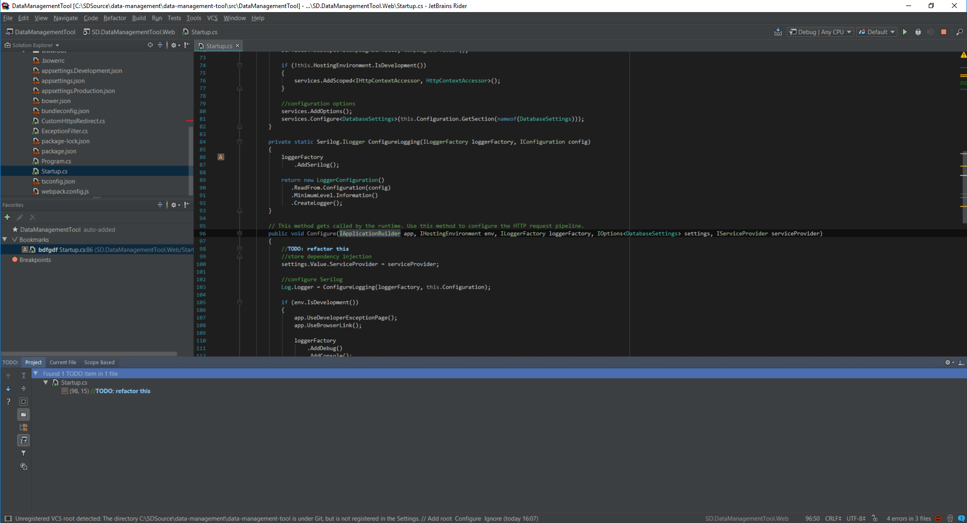 visual studio for mac comment