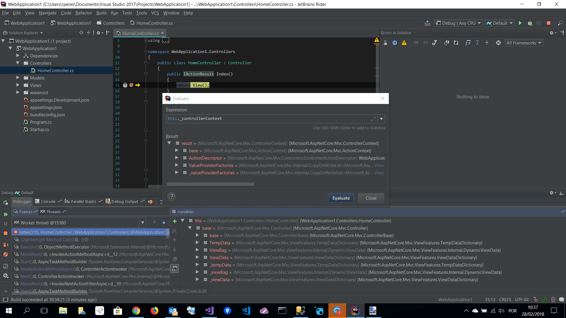 Visual studio ide review