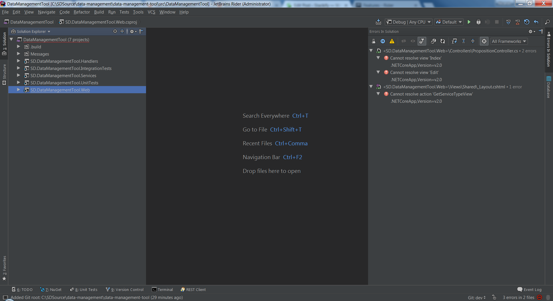 visual studio for mac early versions