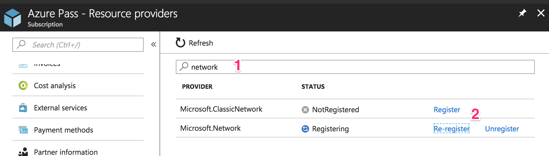 Azure Pass AKS 