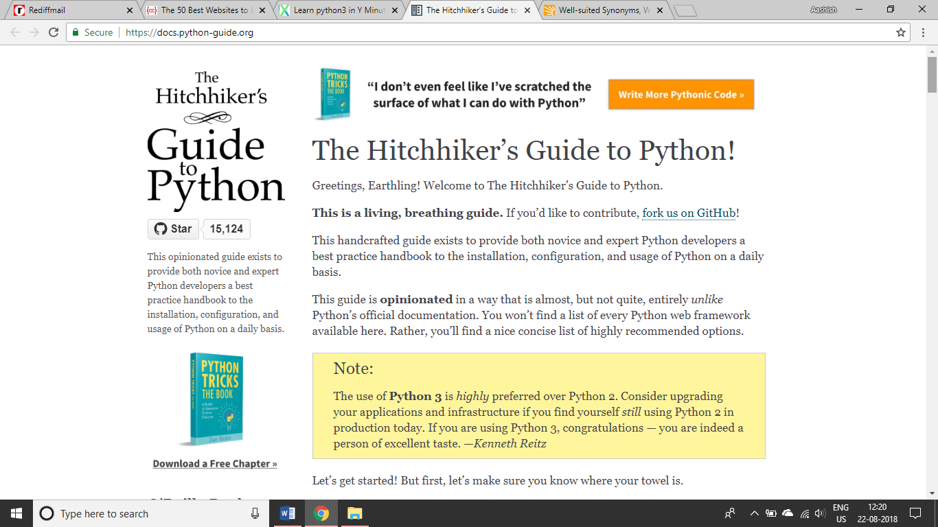 Learn Python: Tutorials for Beginners, Intermediate, and ...