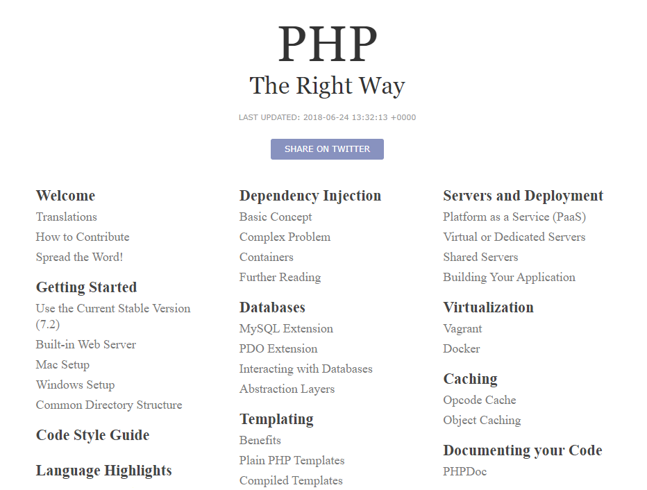 scope of php language in future