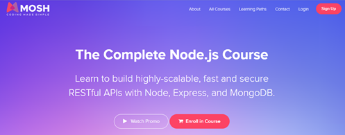 programming with mosh node