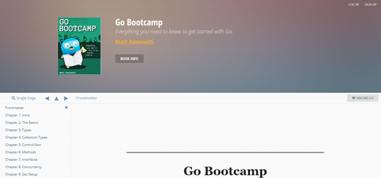 go bootcamp