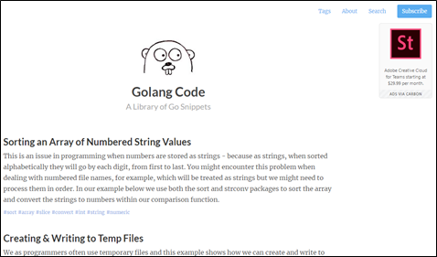 Golang Code