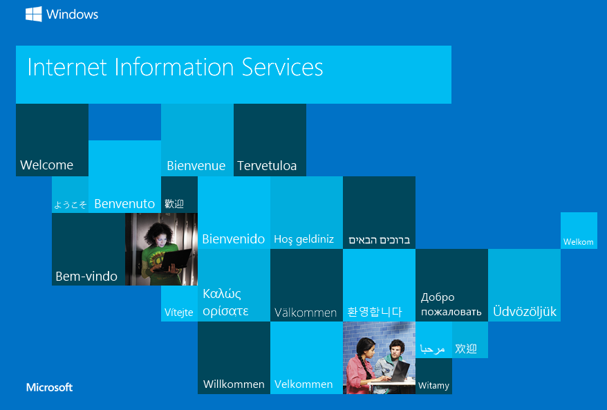 Default IIS Page