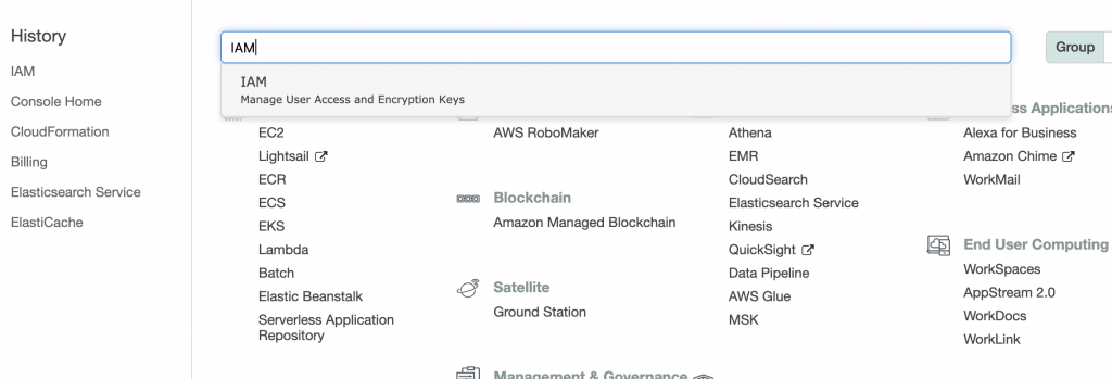 AWS Console