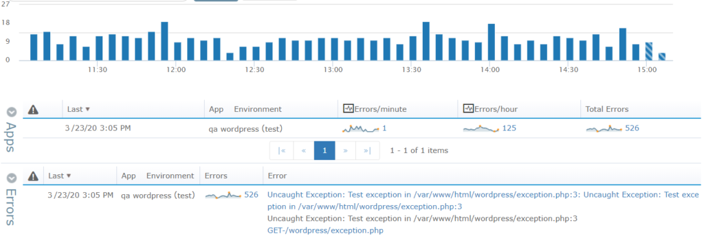 show php errors