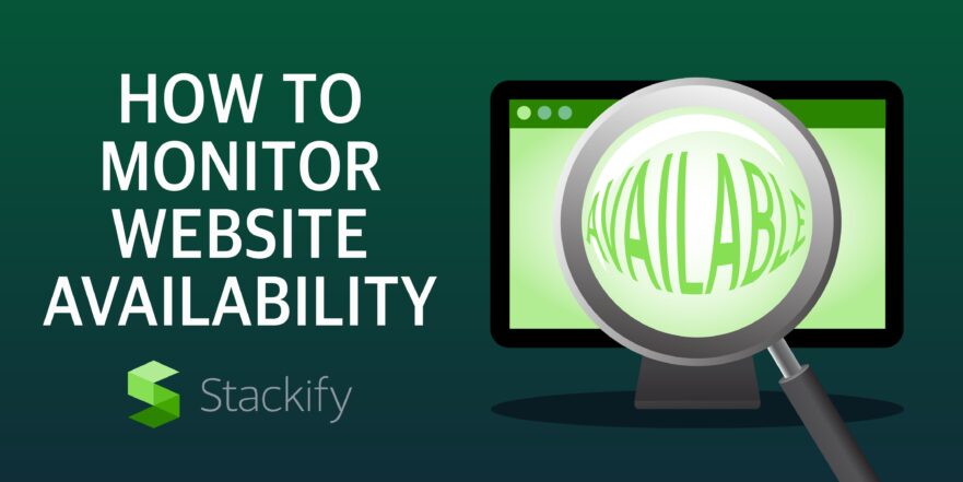 How to monitor website availability