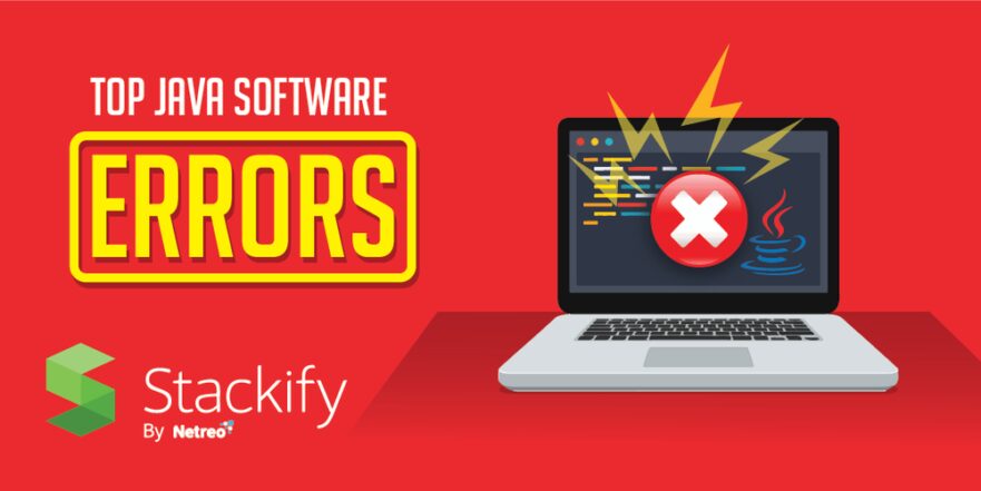top java software errors