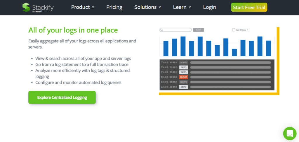 Stackify: All your IIS Log Files in one place