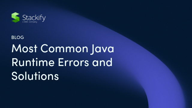 Most Common Java Runtime Errors and Solutions